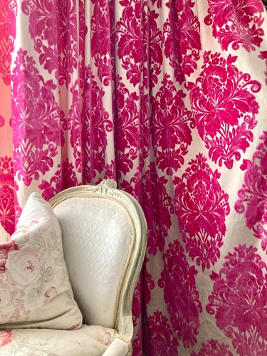 Laura ashley velvet damask - velvet,