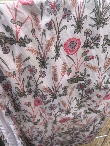 Pair vintage lined curtains - vintage,
